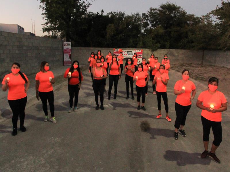 Las mujeres de Apodaca se sumaron a la campaña ÚNETE promovida por ONU MUJERES 