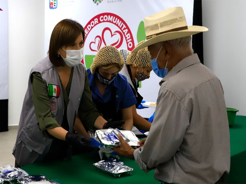 2 mil 500 personas por semana recibirán alimentos recién preparados con valor nutricional