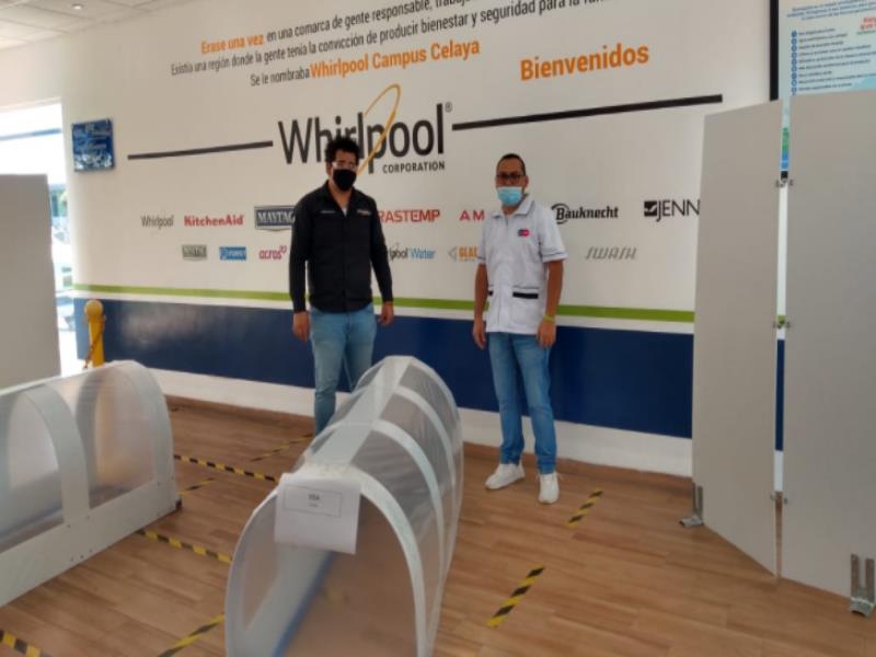 Whirlpool ha entregado materiales sanitarios y electrodomésticos a personal médico, personas vulnerables e instituciones de salud para combatir la emergencia sanitaria, que suman un total de 44 mil 520 dólares