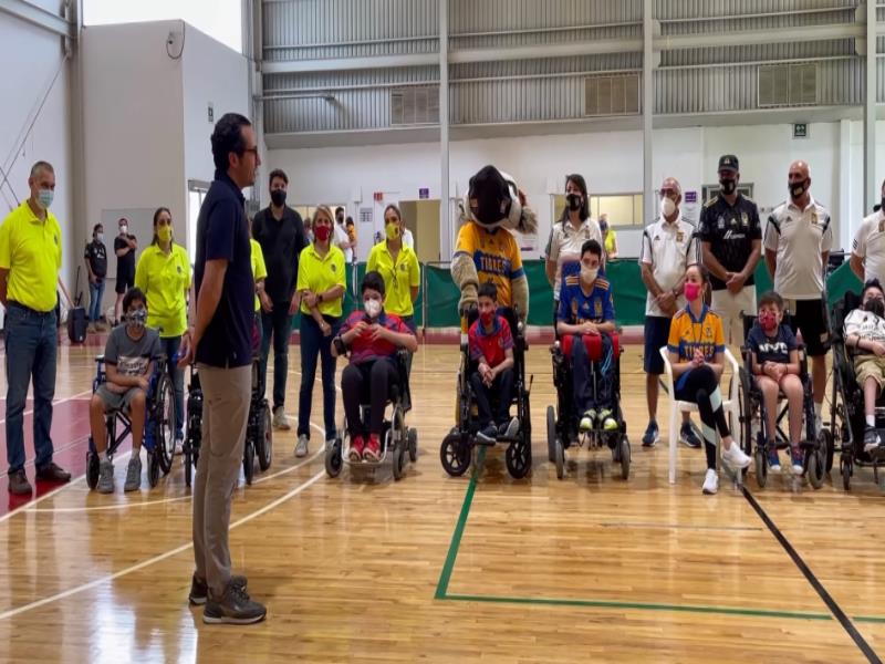 Seguirán apoyando a Tigres Powerchair Football Mexico