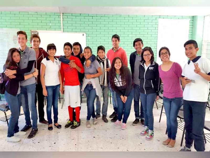 Los proyectos sociales siempre estuvieron presentes durante los estudios de Itzel Aviña