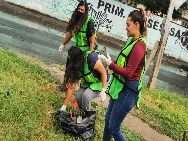 Realizaron una jornada de limpieza en distintos puntos de Apodaca