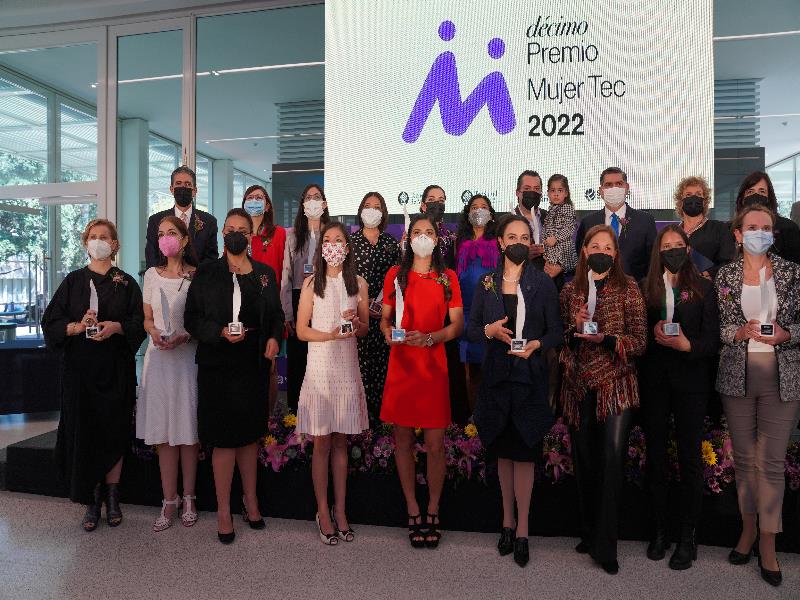 Ganadoras del Premio Mujer Tec 2022