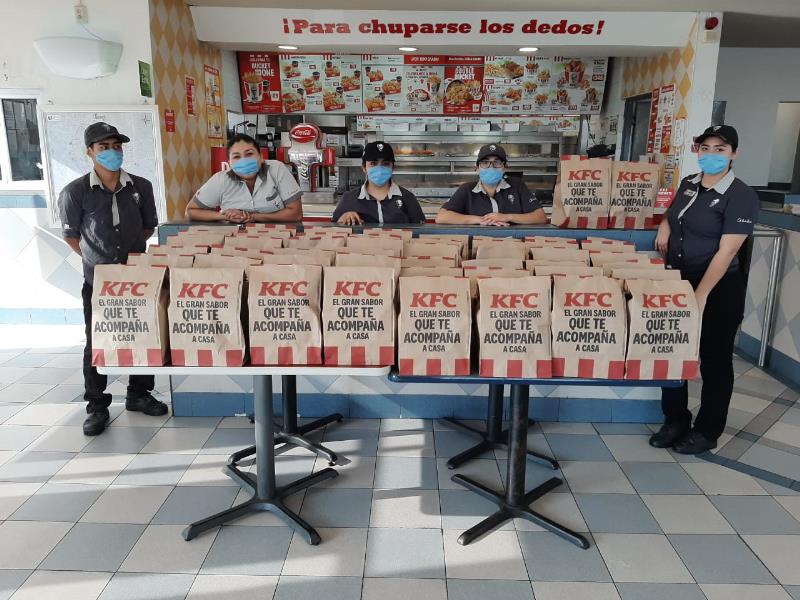 KFC continuará apoyando a hospitales COVID-19 a través de donaciones de paquetes individuales a nivel nacional