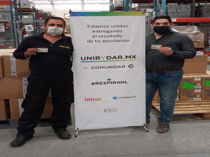 En el sitio de Uir y Dar, www.unirydar.mx, puede encontrarse más información tanto del movimiento como de las vías para recibir donativos