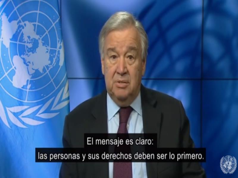 Mirar a través del prisma de los derechos humanos hace que todos cuenten y garantiza que nadie se quede atrás