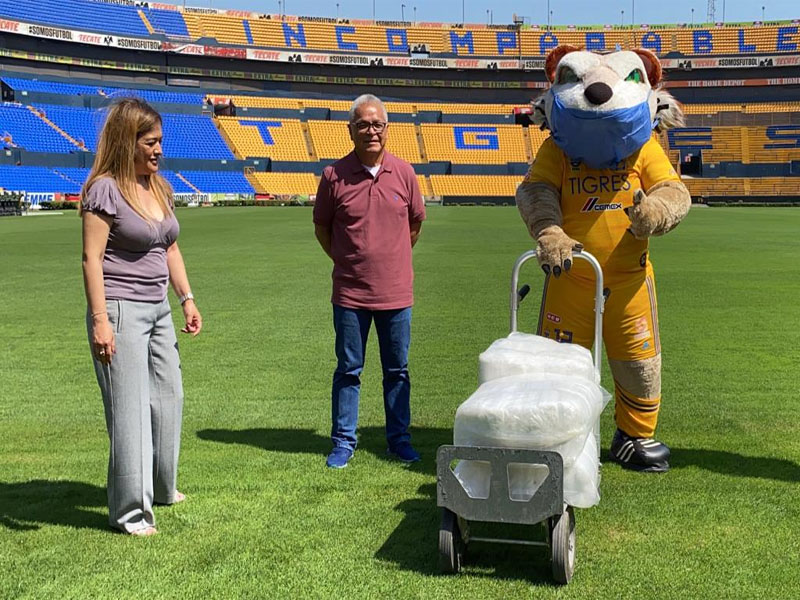 Club Tigres apoya a la comunidad en todo momento